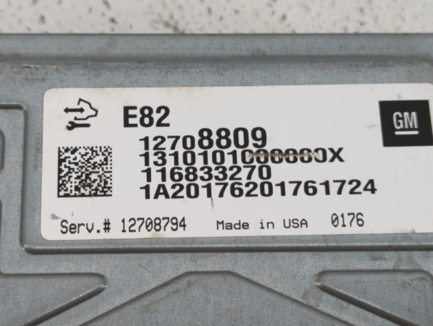 2016-2021 Chevrolet Camaro PCM Engine Control Computer ECU ECM PCU OEM P/N:12708809 12683348 Fits OEM Used Auto Parts - Oemu