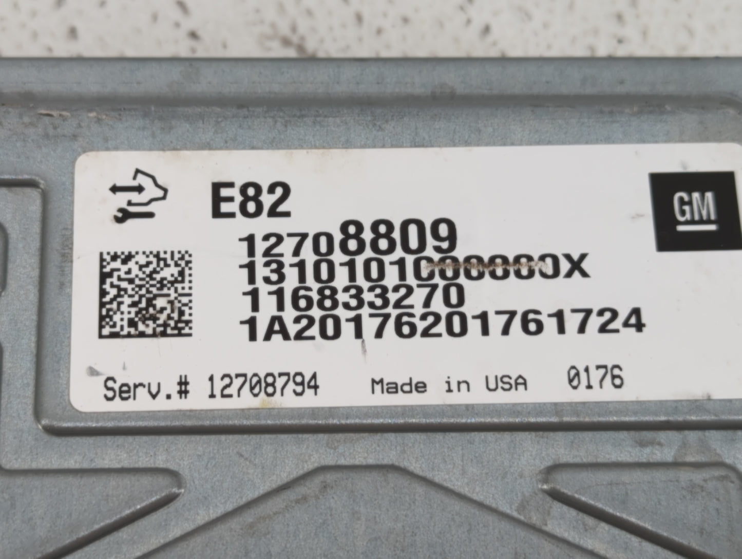 2016-2021 Chevrolet Camaro PCM Engine Control Computer ECU ECM PCU OEM P/N:12708809 12683348 Fits OEM Used Auto Parts - Oemu