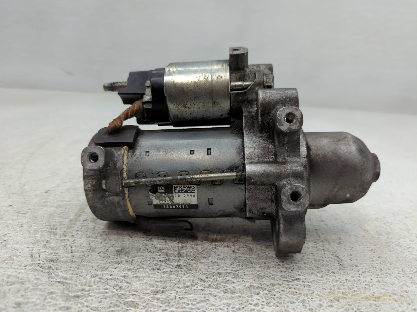2016-2021 Chevrolet Camaro Car Starter Motor Solenoid OEM P/N:12667974 Fits Fits 2016 2017 2018 2019 2020 2021 2022 OEM Used