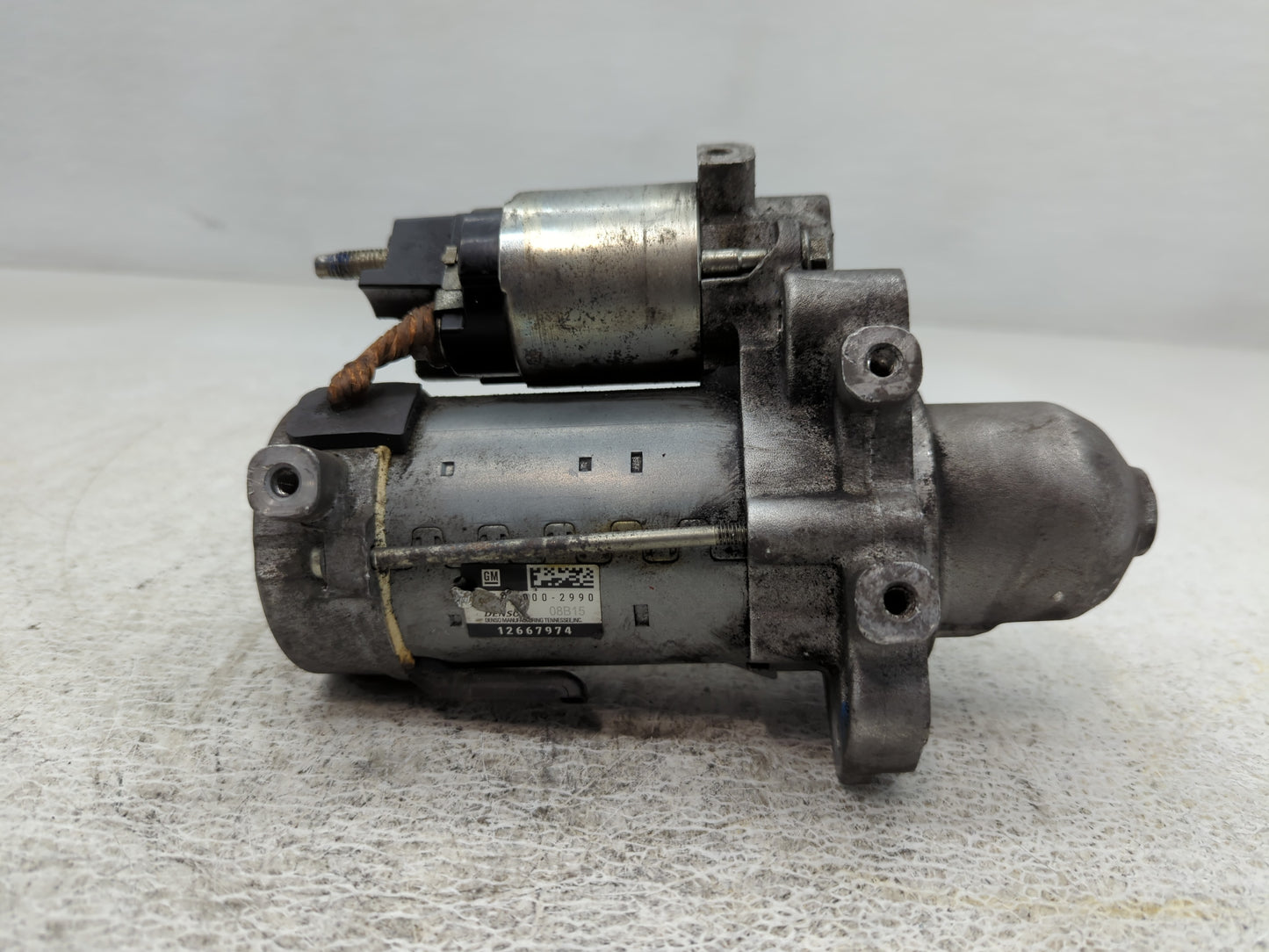 2016-2021 Chevrolet Camaro Car Starter Motor Solenoid OEM P/N:12667974 Fits Fits 2016 2017 2018 2019 2020 2021 2022 OEM Used