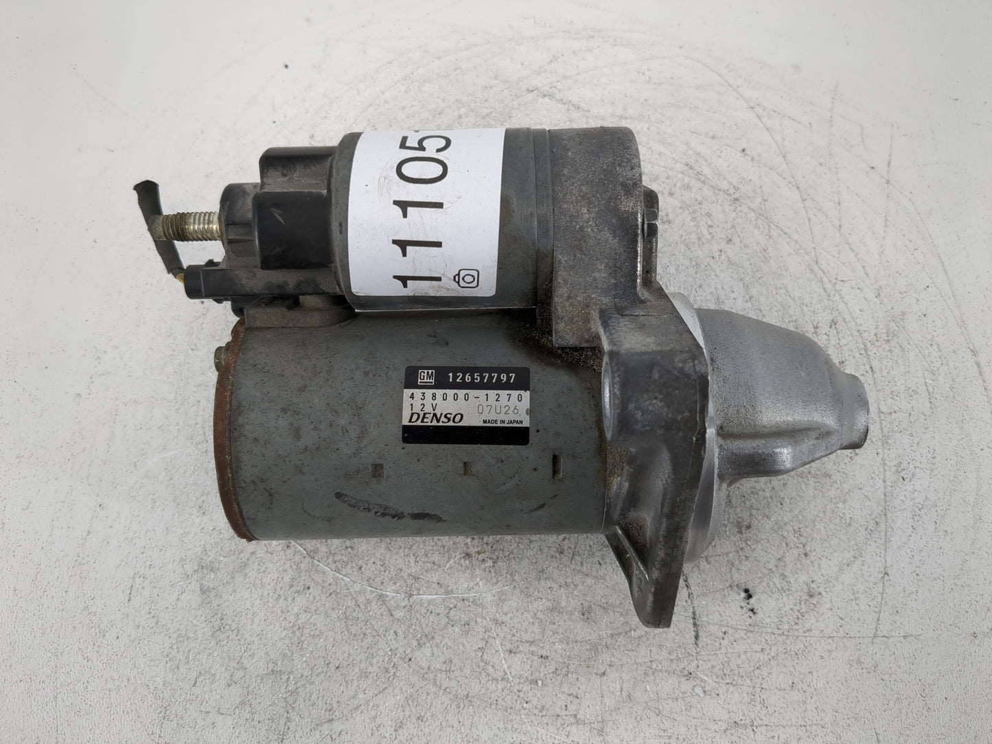 2015-2022 Chevrolet Colorado Car Starter Motor Solenoid OEM P/N:438000-1270 12657797 Fits OEM Used Auto Parts - Oemusedautop