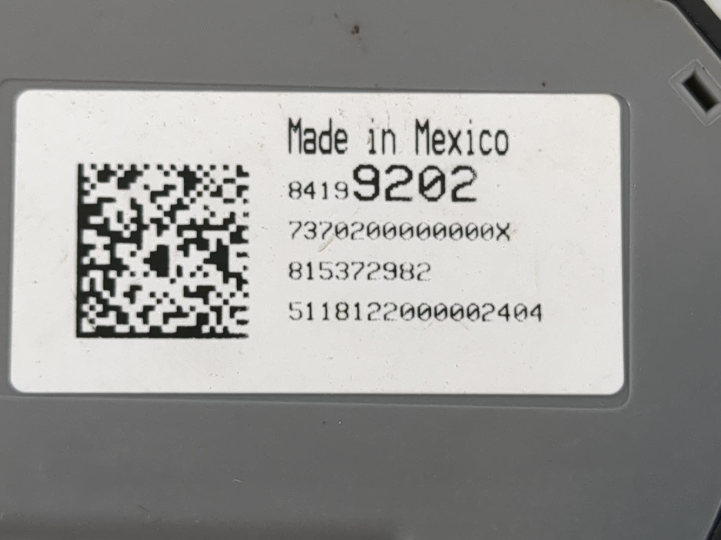 2015-2022 Chevrolet Colorado Climate Control Module Temperature AC/Heater Replacement P/N:84199202 Fits OEM Used Auto Parts 