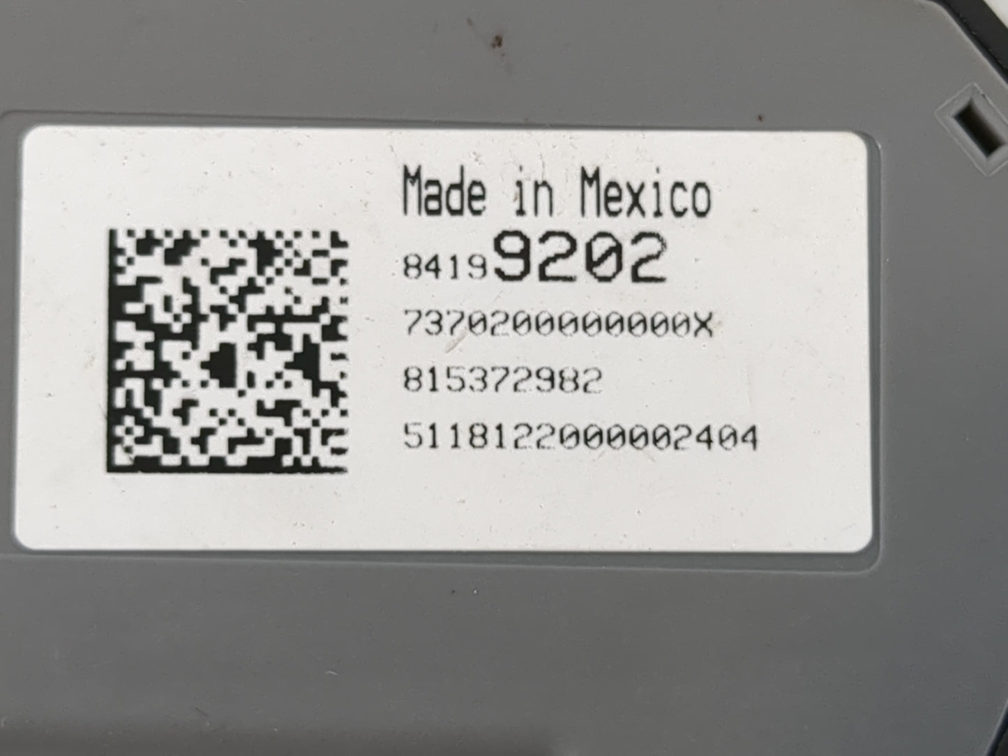 2015-2022 Chevrolet Colorado Climate Control Module Temperature AC/Heater Replacement P/N:84199202 Fits OEM Used Auto Parts 