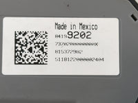 2015-2022 Chevrolet Colorado Climate Control Module Temperature AC/Heater Replacement P/N:84199202 Fits OEM Used Auto Parts 