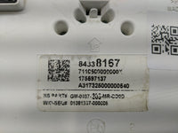 2018-2019 Chevrolet Colorado Instrument Cluster Speedometer Gauges P/N:84338167 Fits Fits 2018 2019 OEM Used Auto Parts - Oe