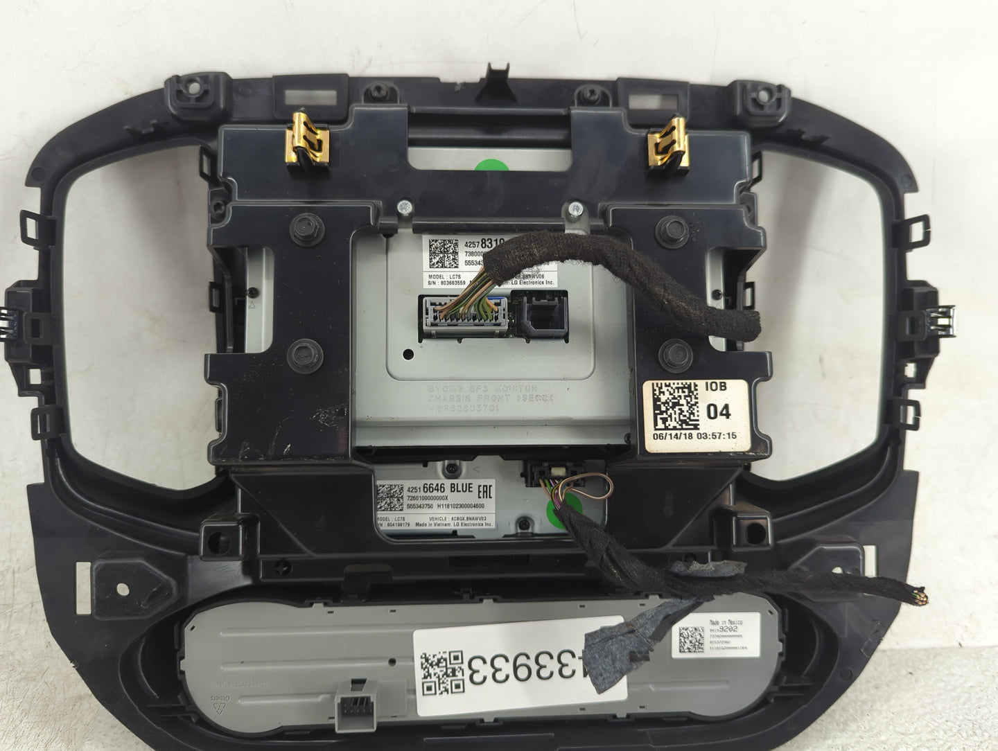 2018 Chevrolet Colorado Climate Control Module Temperature AC/Heater Replacement P/N:42578310 42516646 Fits OEM Used Auto Pa