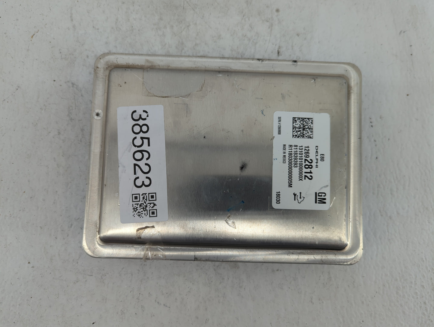 2018 Chevrolet Colorado PCM Engine Control Computer ECU ECM PCU OEM P/N:12669908 12681528 Fits Fits 2017 2019 OEM Used Auto 