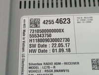 2018-2019 Chevrolet Colorado Radio AM FM Cd Player Receiver Replacement P/N:42554623 Fits Fits 2018 2019 OEM Used Auto Parts