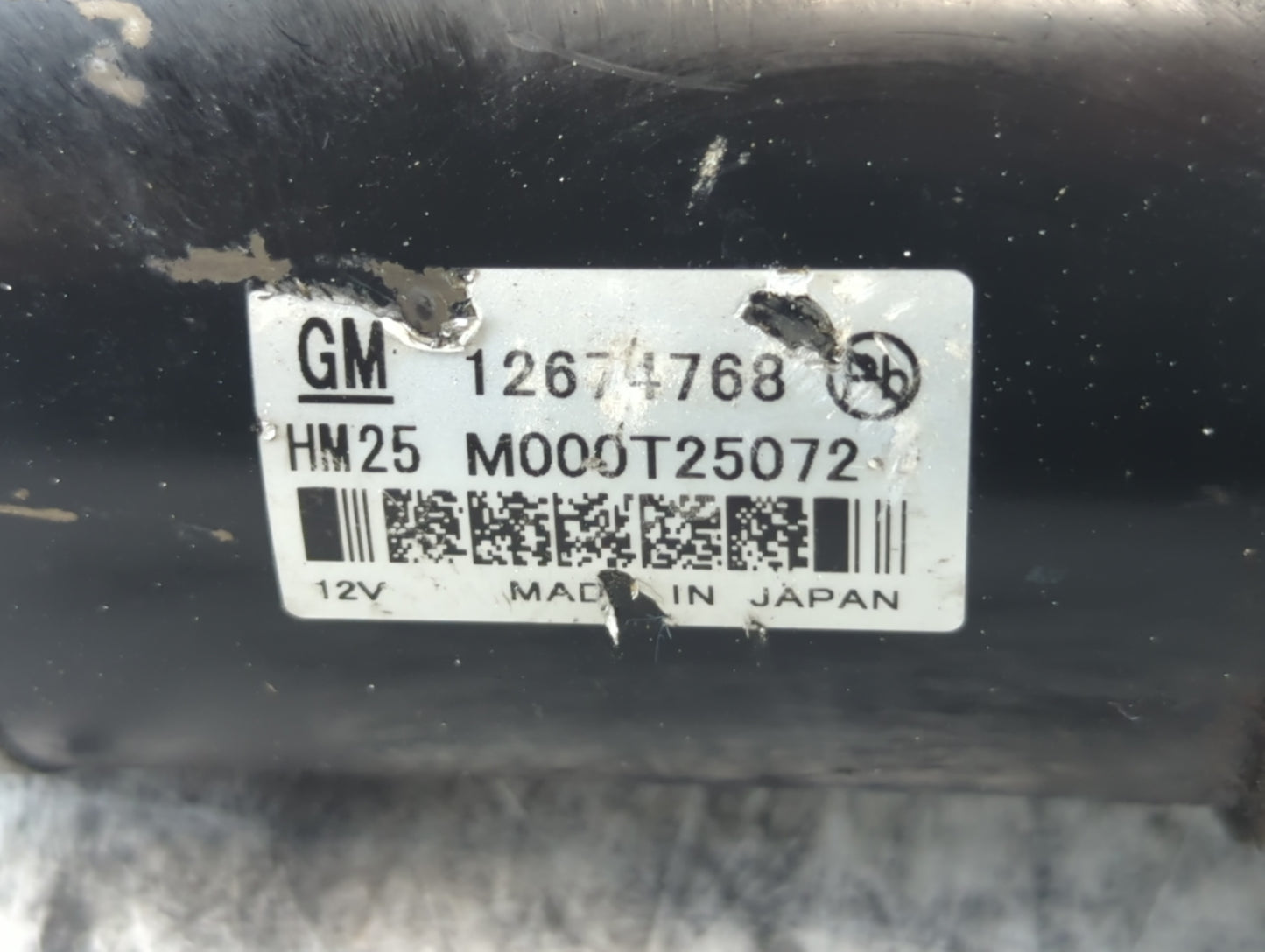 2017-2022 Chevrolet Colorado Car Starter Motor Solenoid OEM P/N:M000T25072 12674768 Fits Fits 2017 2018 2019 2020 2021 2022 