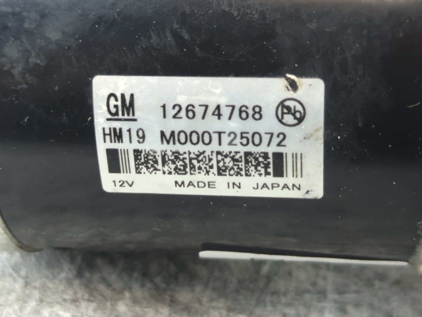2017-2022 Chevrolet Colorado Car Starter Motor Solenoid OEM P/N:M000T25072 12674768 Fits Fits 2017 2018 2019 2020 2021 2022 