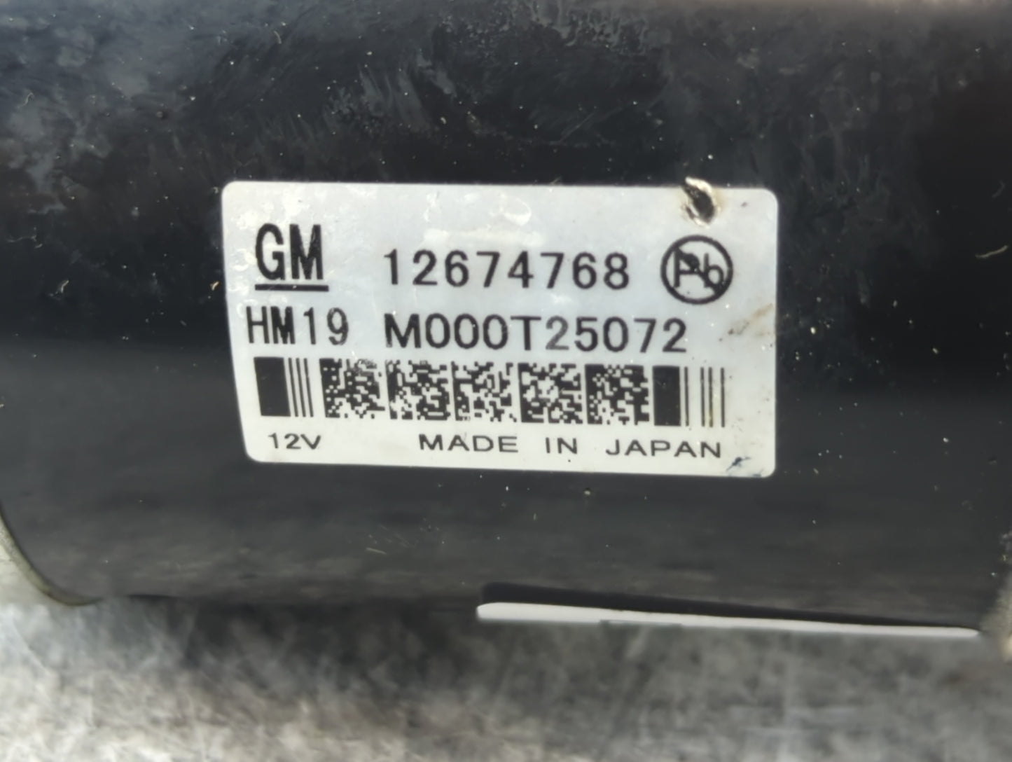 2017-2022 Chevrolet Colorado Car Starter Motor Solenoid OEM P/N:M000T25072 12674768 Fits Fits 2017 2018 2019 2020 2021 2022 