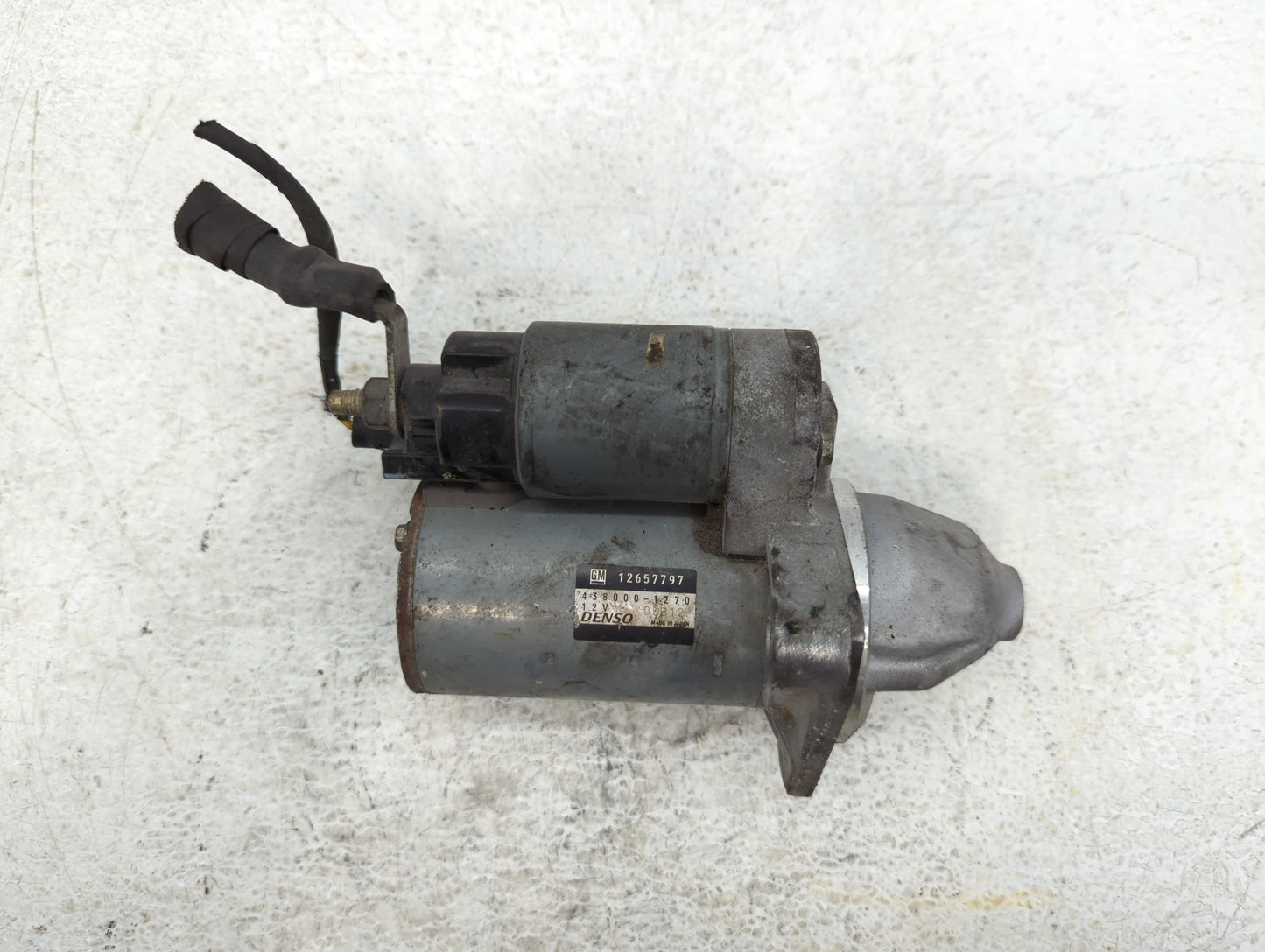 2015-2022 Chevrolet Colorado Car Starter Motor Solenoid OEM P/N:428000-1270 12657797 Fits OEM Used Auto Parts - Oemusedautop