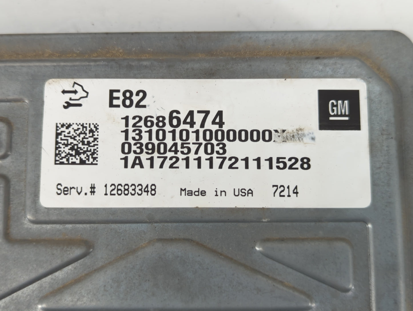 2017-2022 Chevrolet Colorado PCM Engine Control Computer ECU ECM PCU OEM P/N:12686474 Fits Fits 2016 2017 2018 2019 2020 202