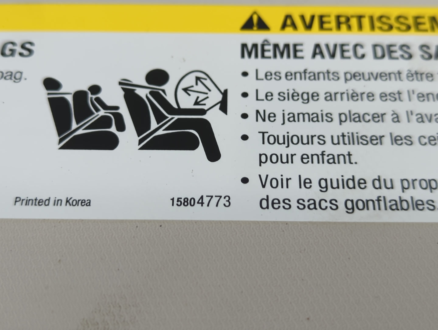 2017-2019 Chevrolet Cruze Sun Visor Shade Replacement Passenger Right Mirror Fits Fits 2017 2018 2019 OEM Used Auto Parts - 