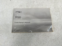 2018 Chevrolet Cruze Owners Manual Book Guide OEM Used Auto Parts - Oemusedautoparts1.com