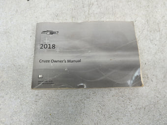 compare product 2018 Chevrolet Cruze Owners Manual Book Guide OEM Used Auto Parts