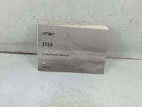 2018 Chevrolet Cruze Owners Manual Book Guide P/N:84042073 A OEM Used Auto Parts - Oemusedautoparts1.com