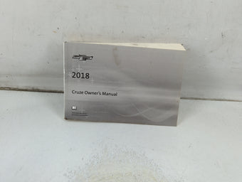 compare product 2018 Chevrolet Cruze Owners Manual Book Guide P/N:84042073 A OEM Used Auto Parts
