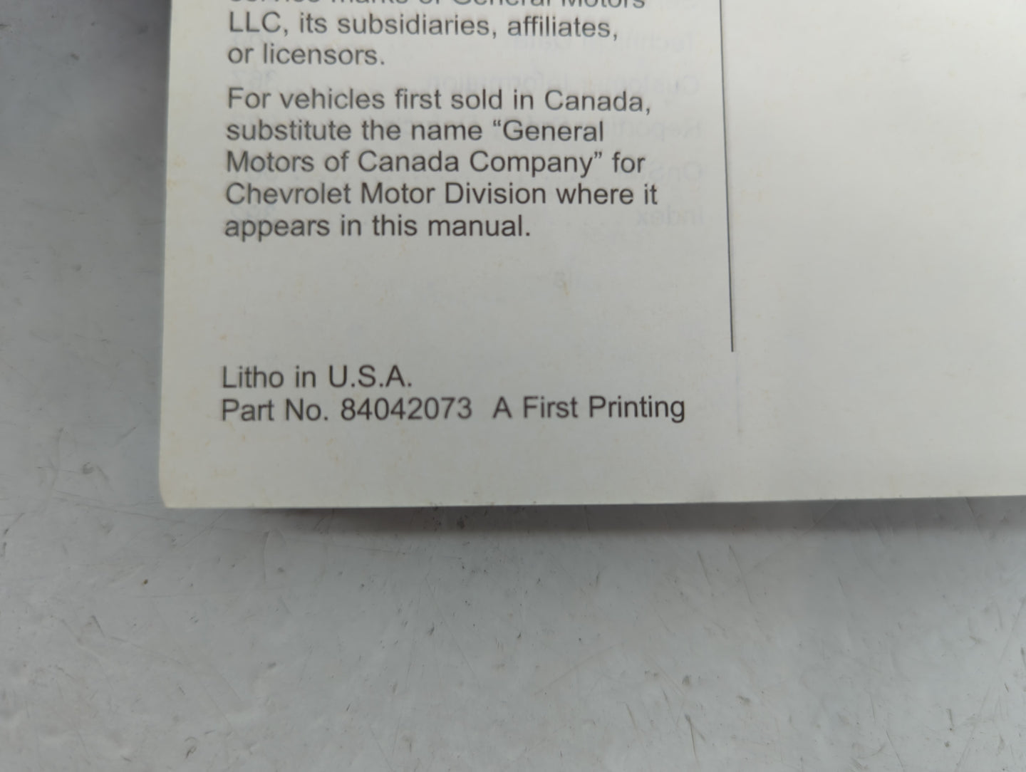 2018 Chevrolet Cruze Owners Manual Book Guide P/N:84042073 A OEM Used Auto Parts - Oemusedautoparts1.com