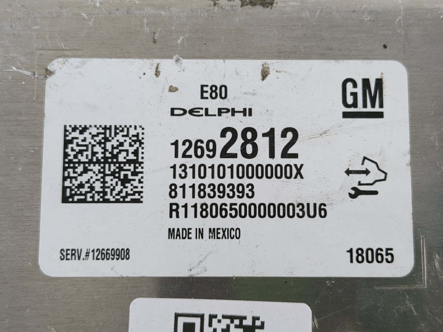 2017-2019 Chevrolet Cruze PCM Engine Control Computer ECU ECM PCU OEM P/N:12692812 Fits Fits 2017 2018 2019 2020 2021 2022 O