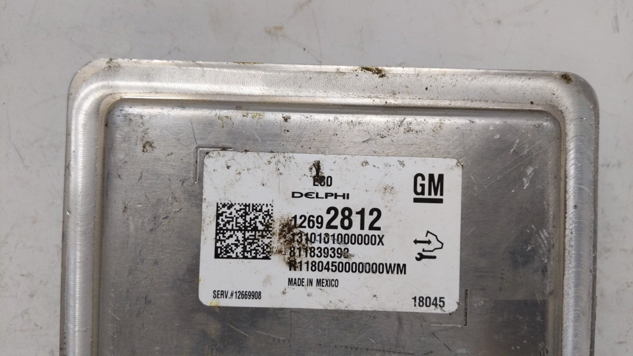 2017-2019 Chevrolet Cruze PCM Engine Control Computer ECU ECM PCU OEM P/N:12680876 12677677 Fits OEM Used Auto Parts - Oemus
