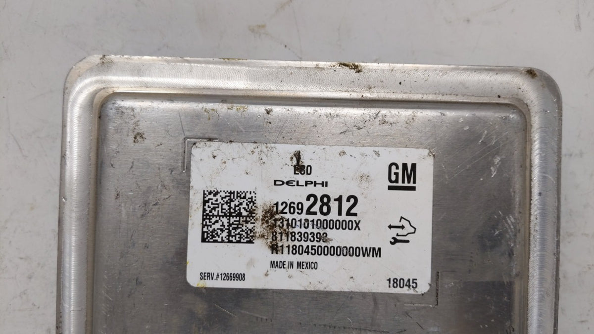2017-2019 Chevrolet Cruze PCM Engine Control Computer ECU ECM PCU OEM P/N:12680876 12677677 Fits 2017 2018 2019 2020 2021 20