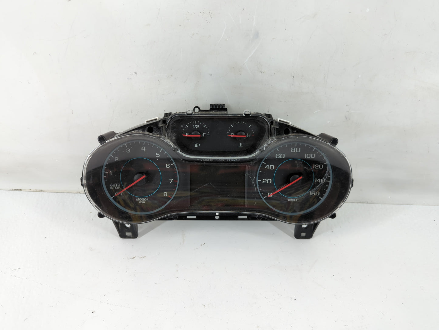 2018 Chevrolet Cruze Instrument Cluster Speedometer Gauges P/N:39084636 Fits OEM Used Auto Parts - Oemusedautoparts1.com
