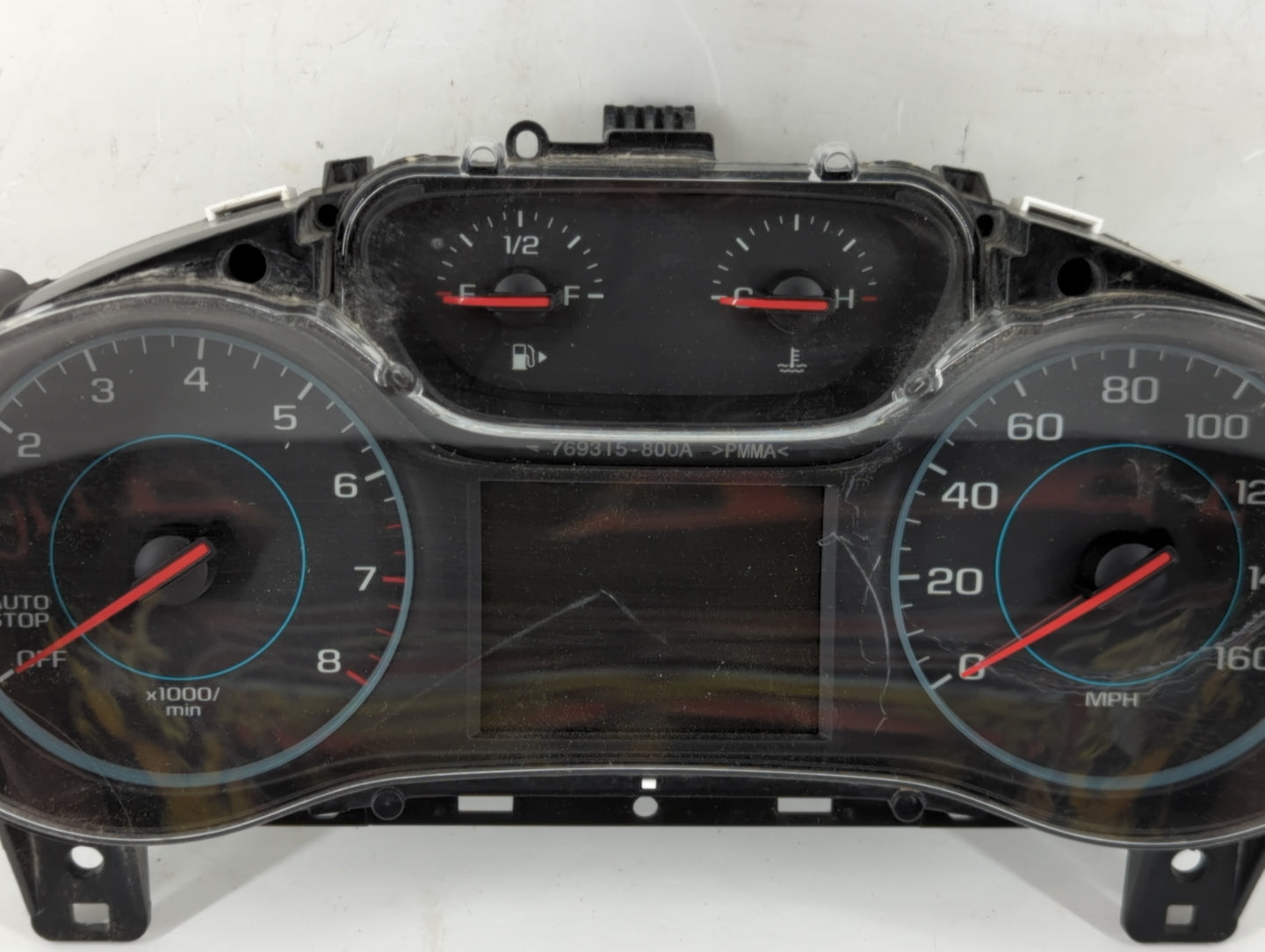 2018 Chevrolet Cruze Instrument Cluster Speedometer Gauges P/N:39084636 Fits OEM Used Auto Parts - Oemusedautoparts1.com
