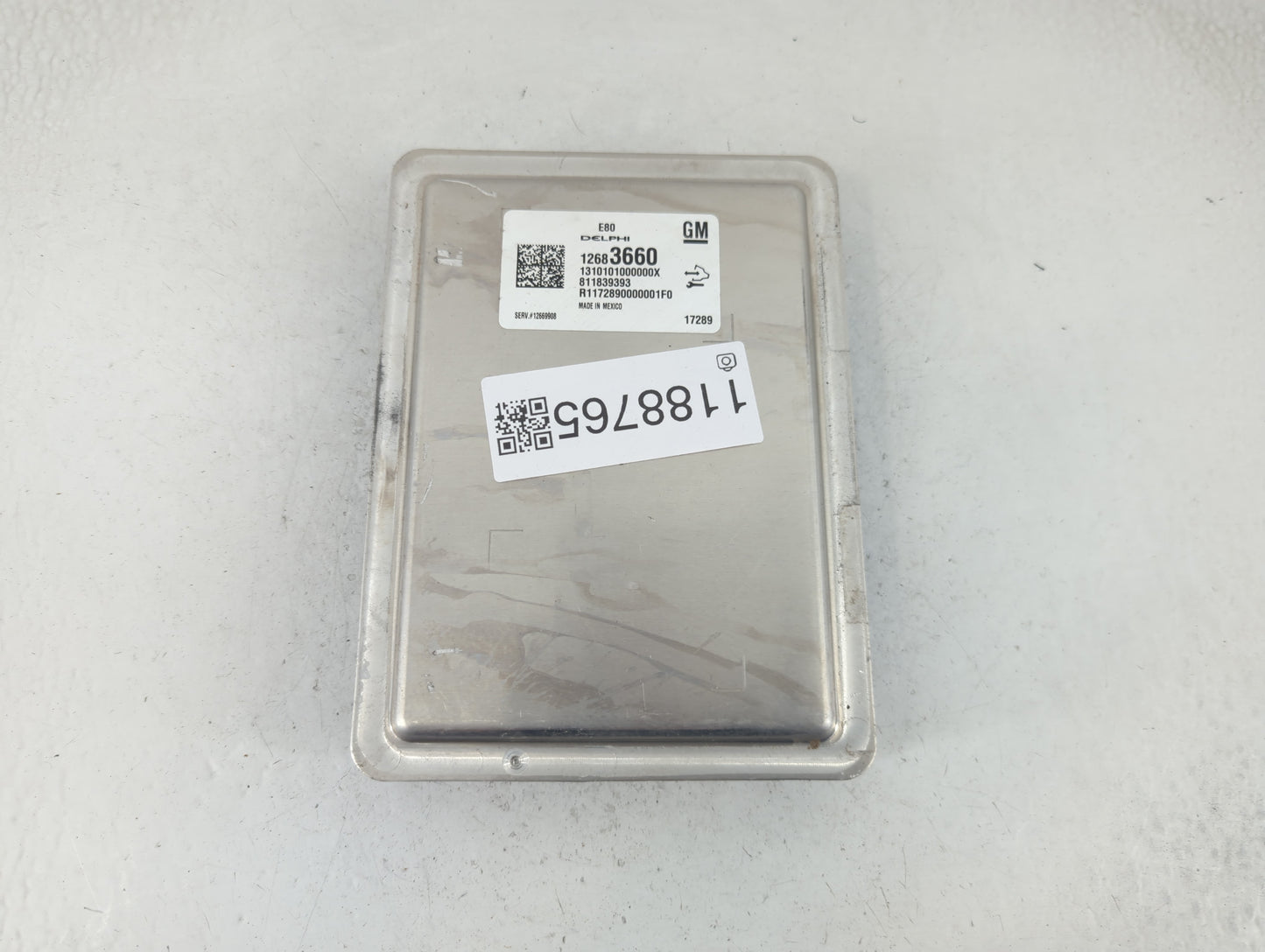 2017-2019 Chevrolet Cruze PCM Engine Control Computer ECU ECM PCU OEM P/N:1268 3660 Fits Fits 2017 2018 2019 2020 2021 2022 