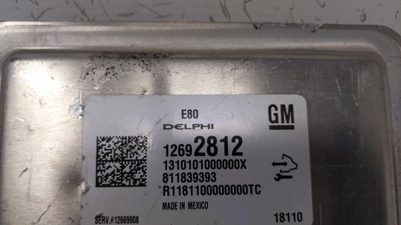 2017-2019 Chevrolet Cruze PCM Engine Control Computer ECU ECM PCU OEM P/N:12680876 12677677 Fits OEM Used Auto Parts - Oemus