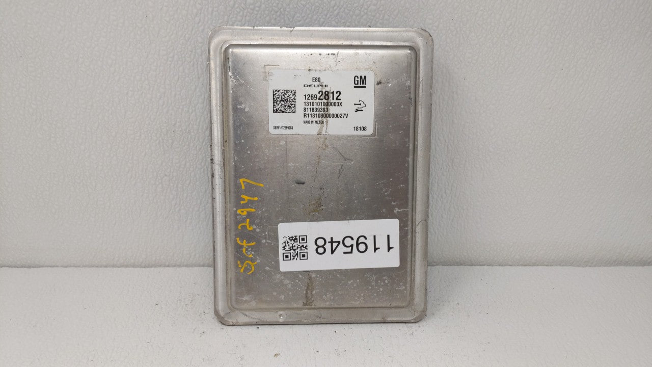 2017-2019 Chevrolet Cruze PCM Engine Control Computer ECU ECM PCU OEM P/N:12680876 12677677 Fits OEM Used Auto Parts - Oemus