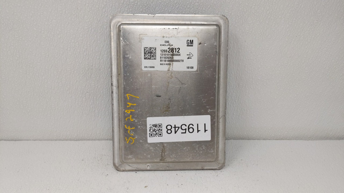 2017-2019 Chevrolet Cruze PCM Engine Control Computer ECU ECM PCU OEM P/N:12680876 12677677 Fits 2017 2018 2019 2020 2021 20