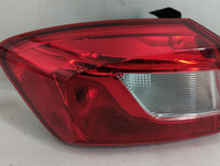 2017-2019 Chevrolet Cruze Tail Light Assembly Driver Left OEM P/N:84226228 Fits Fits 2017 2018 2019 OEM Used Auto Parts - Oe