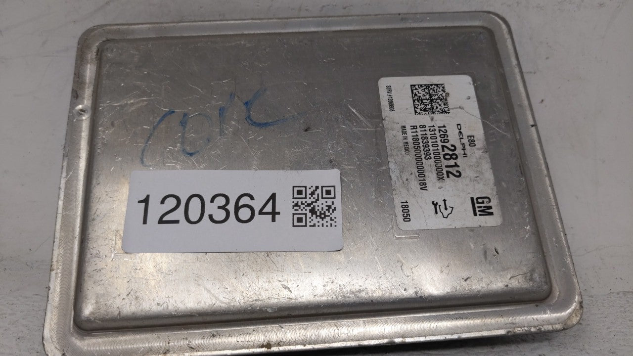 2017-2019 Chevrolet Cruze PCM Engine Control Computer ECU ECM PCU OEM P/N:12680876 12677677 Fits OEM Used Auto Parts - Oemus