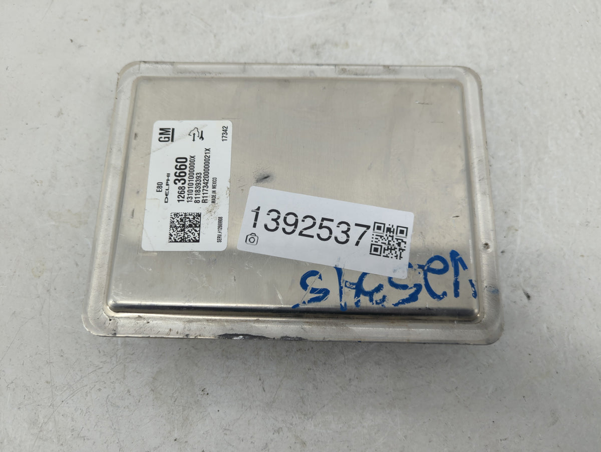 2017-2019 Chevrolet Cruze PCM Engine Control Computer ECU ECM PCU OEM P/N:12683660 Fits 2017 2018 2019 2020 2021 2022 OEM Us