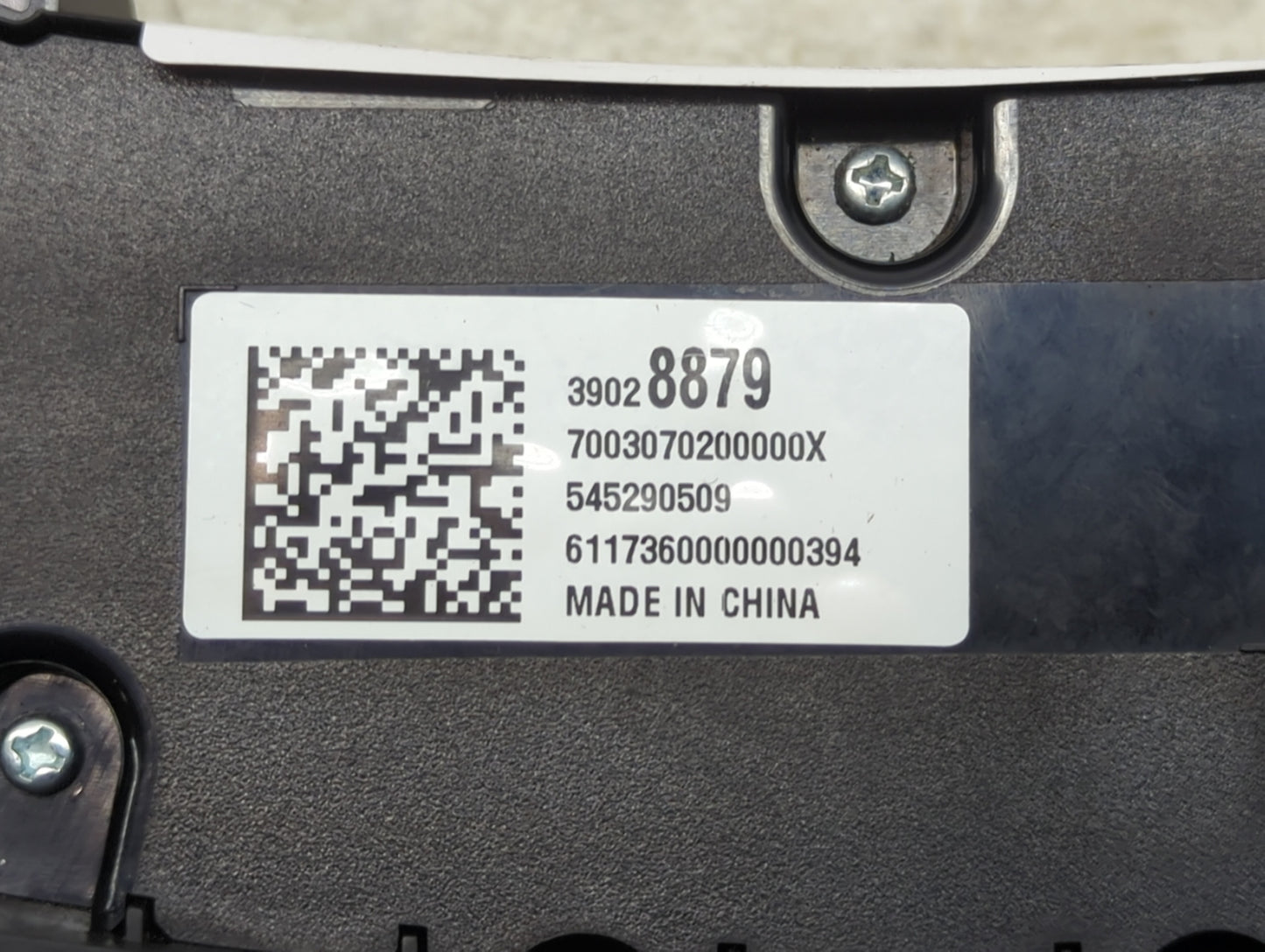 2016-2018 Chevrolet Cruze Climate Control Module Temperature AC/Heater Replacement P/N:39028879 Fits Fits 2016 2017 2018 OEM