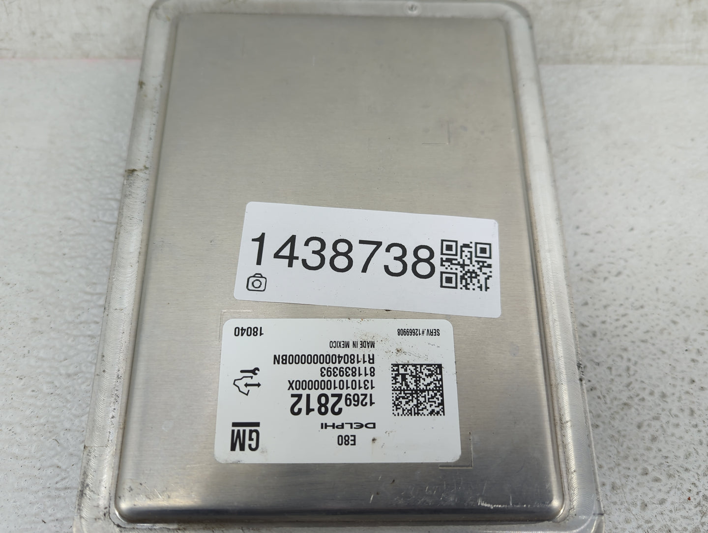 2017-2019 Chevrolet Cruze PCM Engine Control Computer ECU ECM PCU OEM P/N:12692812 12669908 Fits OEM Used Auto Parts - Oemus