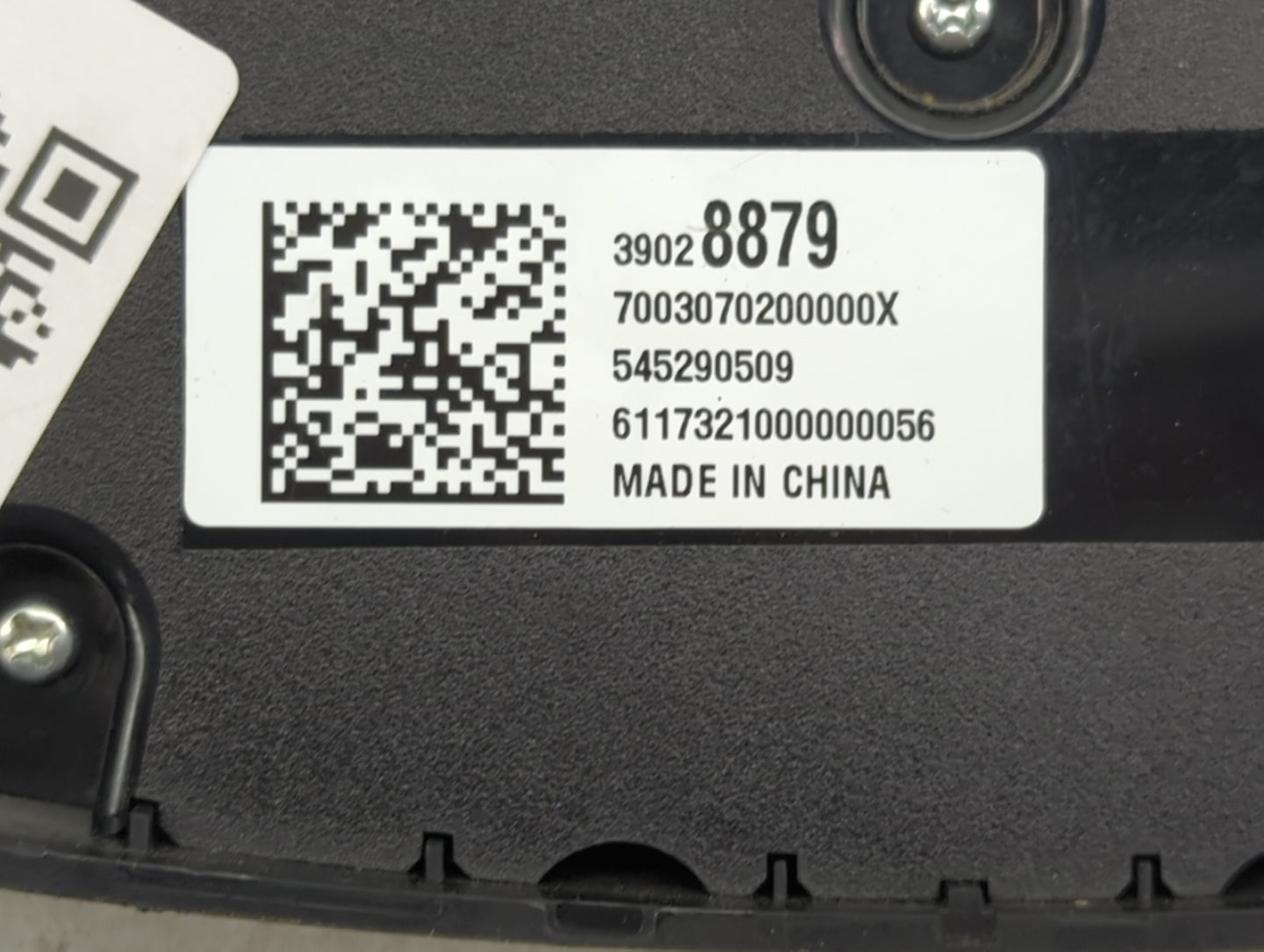 2018 Chevrolet Cruze Climate Control Module Temperature AC/Heater Replacement P/N:39028879 7003070200000X, 545290509 Fits OE
