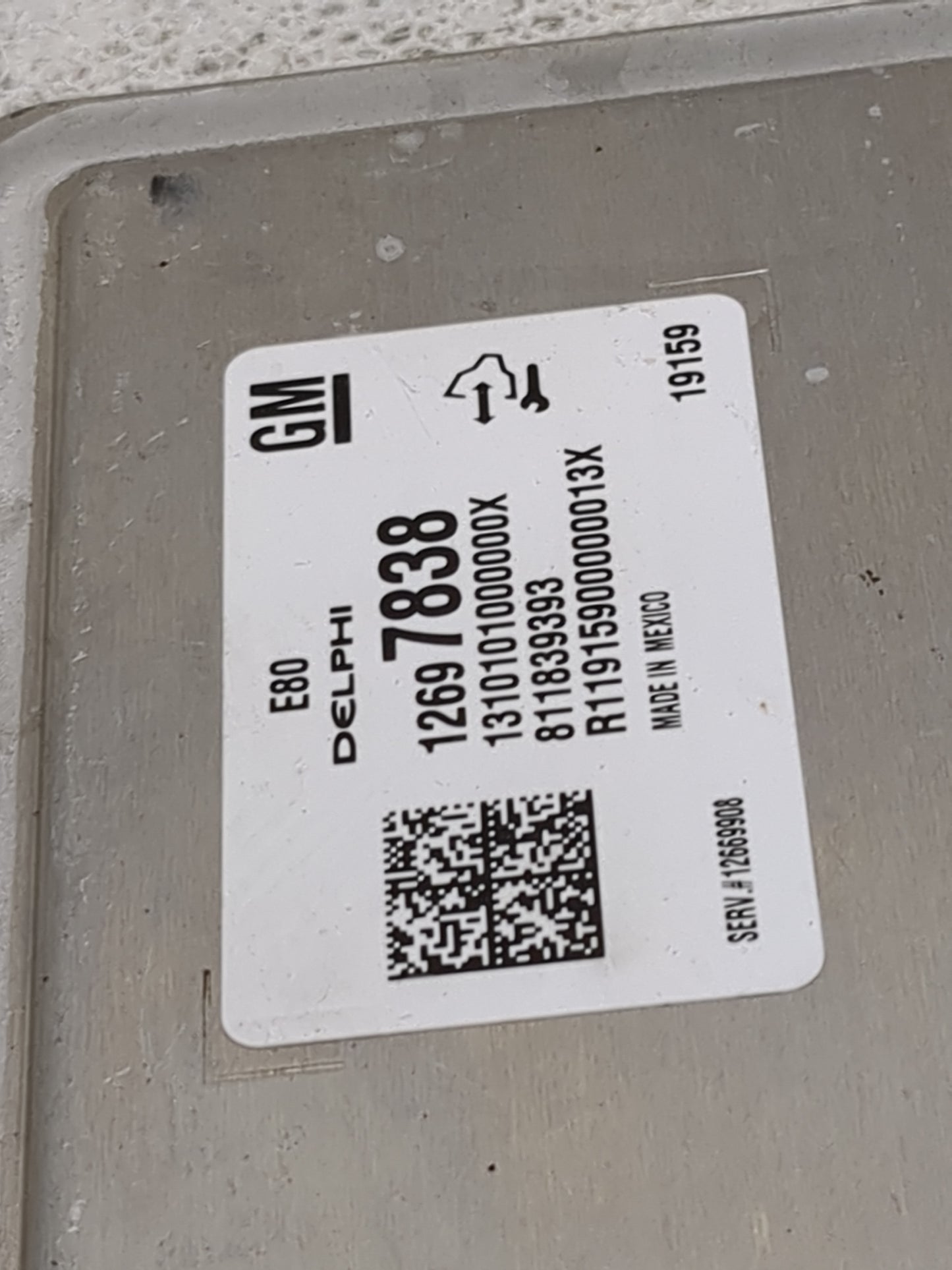2017-2019 Chevrolet Cruze PCM Engine Control Computer ECU ECM PCU OEM P/N:12697838 12692812 Fits OEM Used Auto Parts - Oemus