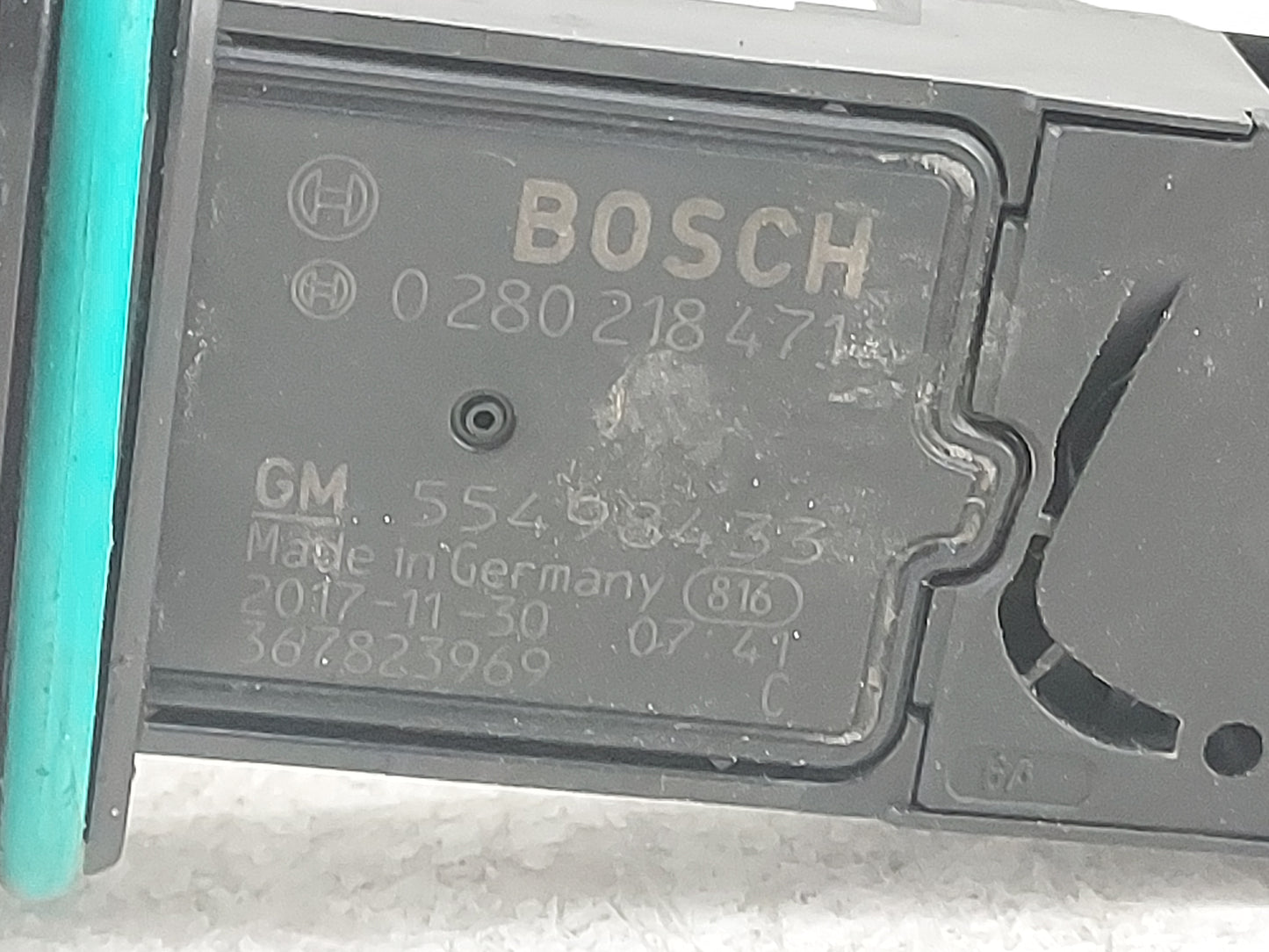 2018-2019 Chevrolet Cruze Mass Air Flow Meter Maf 1485621 - Oemusedautoparts1.com