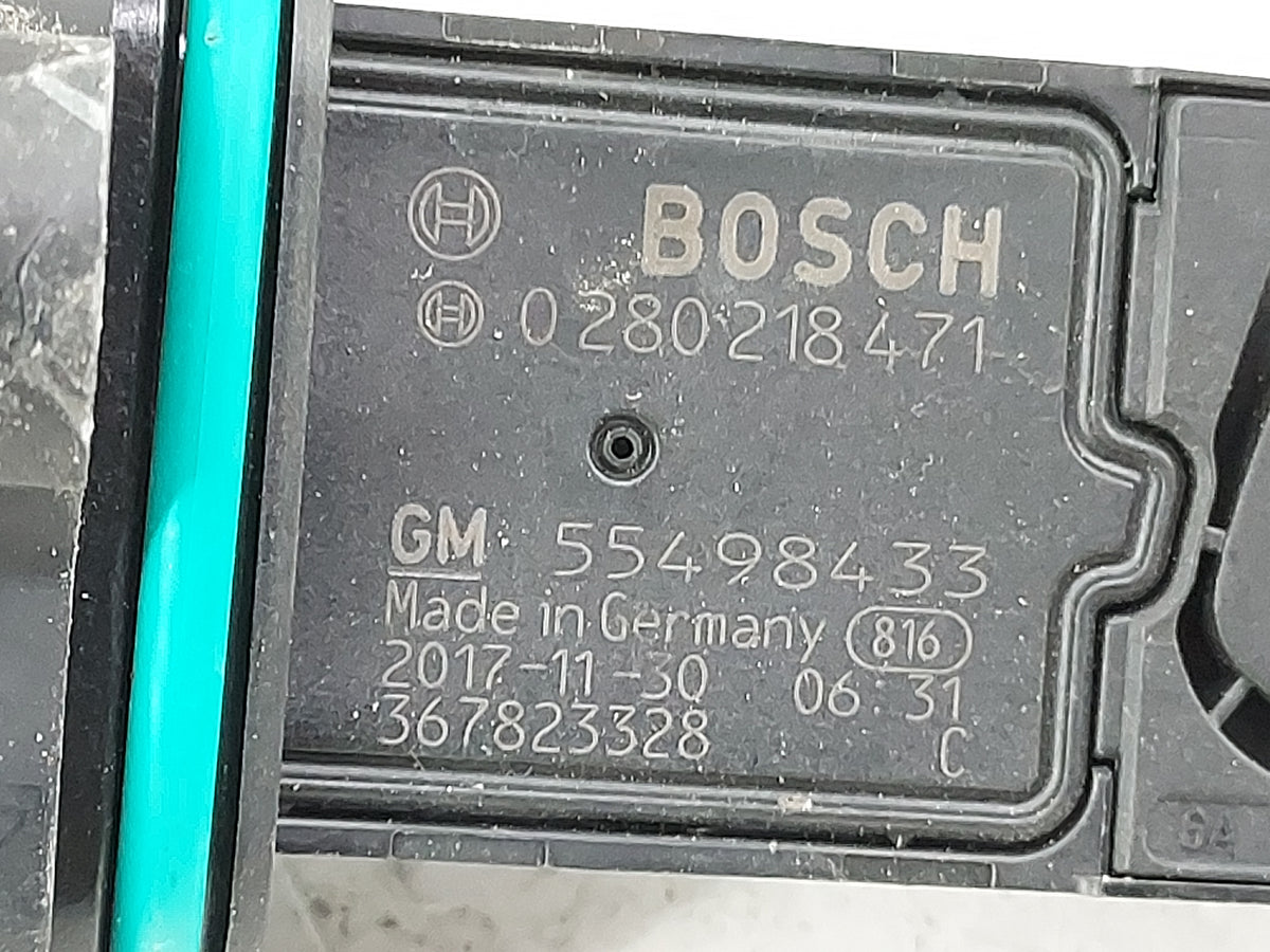 2018-2019 Chevrolet Cruze Mass Air Flow Meter Maf Sensor 1487739 - Oemusedautoparts1.com