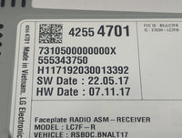 2017-2018 Chevrolet Cruze Radio AM FM Cd Player Receiver Replacement P/N:42554701 7310500000X Fits Fits 2017 2018 2019 2020 