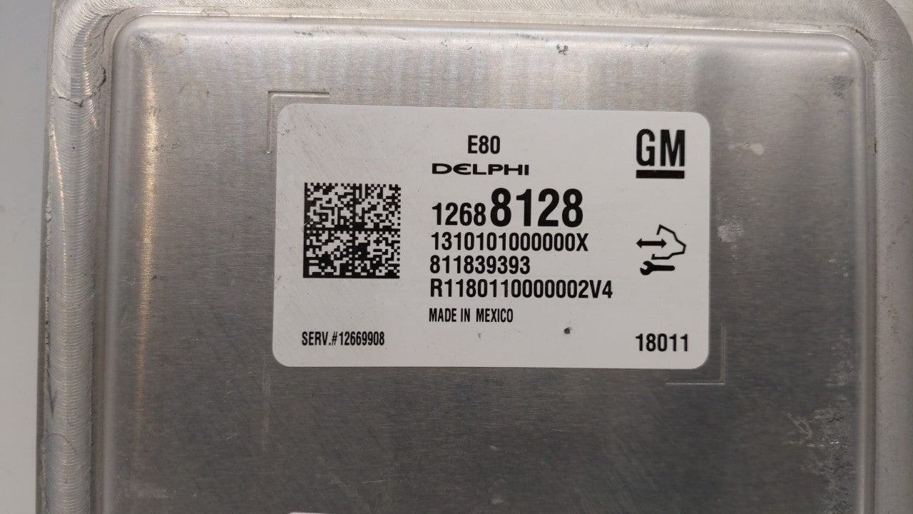2017-2018 Chevrolet Cruze PCM Engine Control Computer ECU ECM PCU OEM P/N:12680876 12677677, 12692812 Fits Fits 2017 2018 20