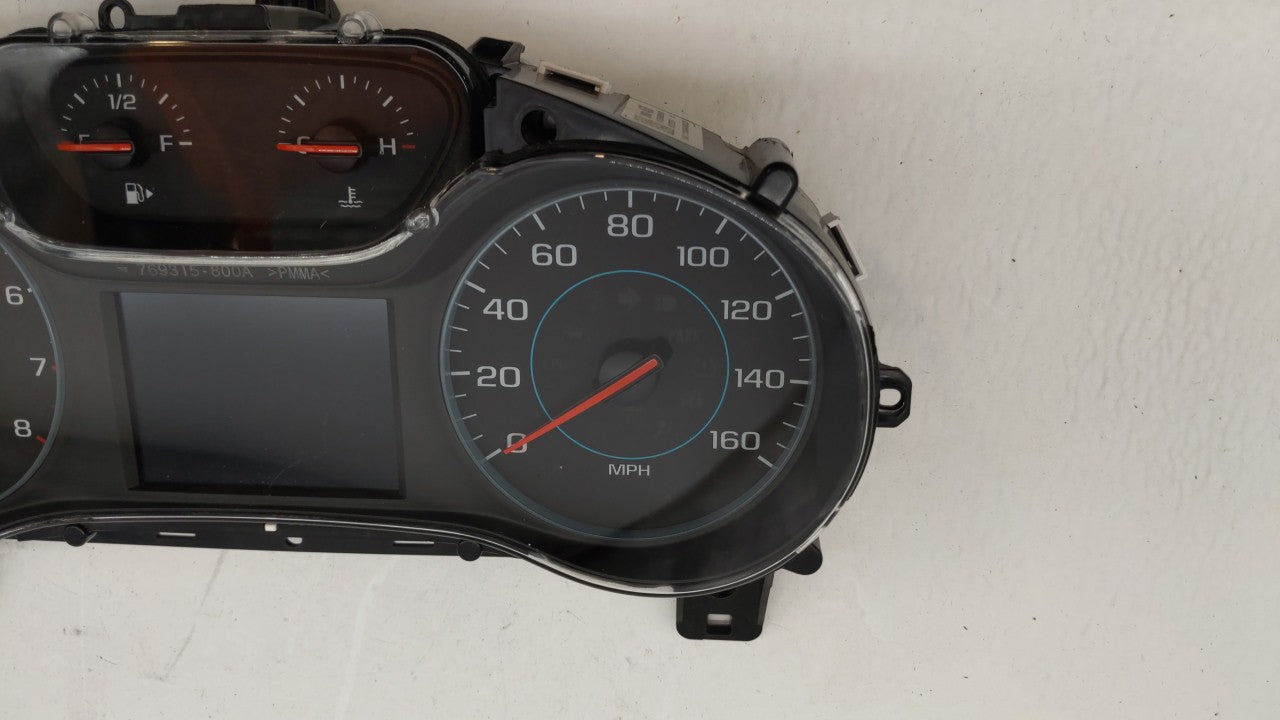 2018 Chevrolet Cruze Instrument Cluster Speedometer Gauges P/N:39084636 42668707, 39084635 Fits OEM Used Auto Parts - Oemuse