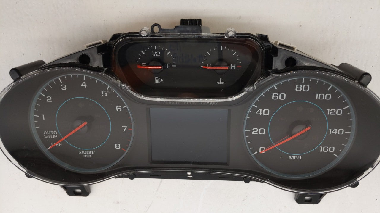 2018 Chevrolet Cruze Instrument Cluster Speedometer Gauges P/N:39084636 42668707, 39084635 Fits OEM Used Auto Parts - Oemuse