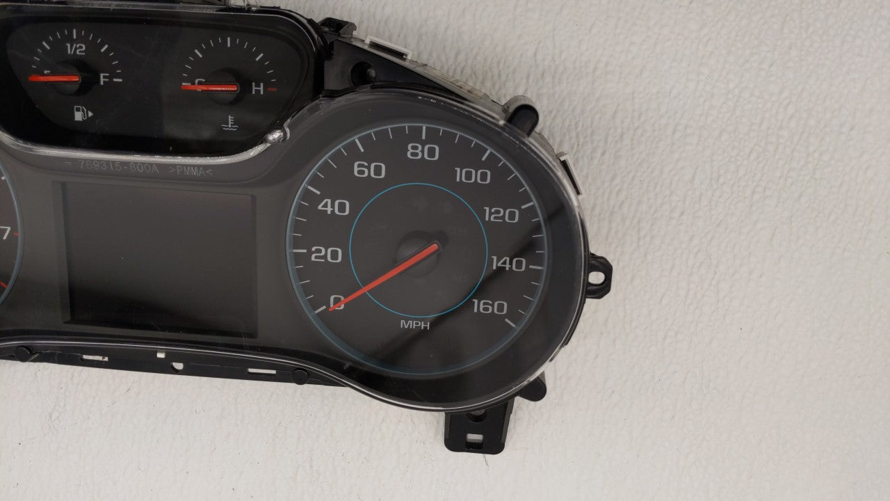 2018 Chevrolet Cruze Instrument Cluster Speedometer Gauges P/N:39084636 42668707, 39084635 Fits OEM Used Auto Parts - Oemuse