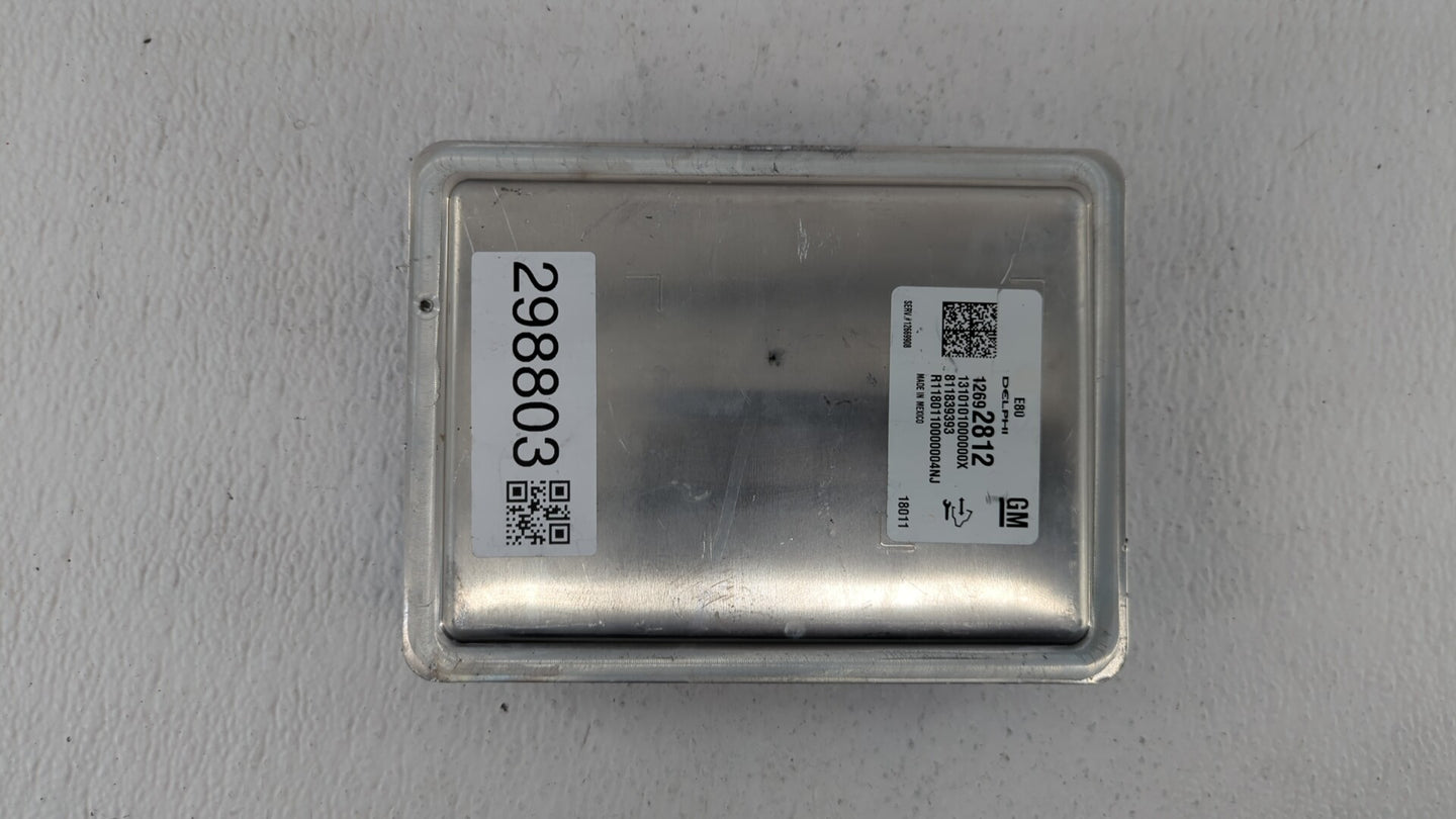 2017-2018 Chevrolet Cruze PCM Engine Control Computer ECU ECM PCU OEM P/N:12692812 12687467, 12696201 Fits Fits 2017 2018 20