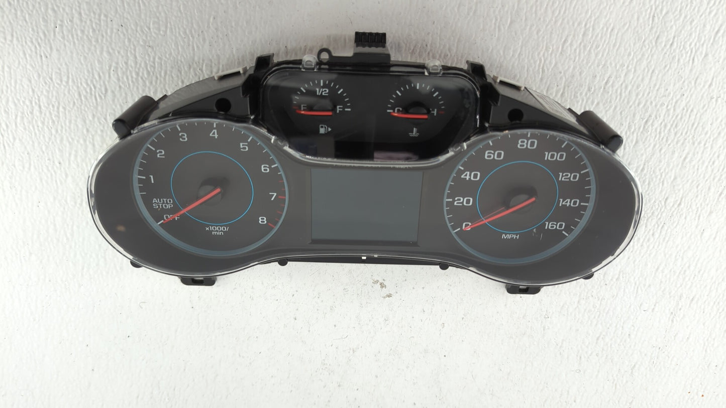 2018 Chevrolet Cruze Instrument Cluster Speedometer Gauges P/N:39084636 42668707, 39084635 Fits OEM Used Auto Parts - Oemuse