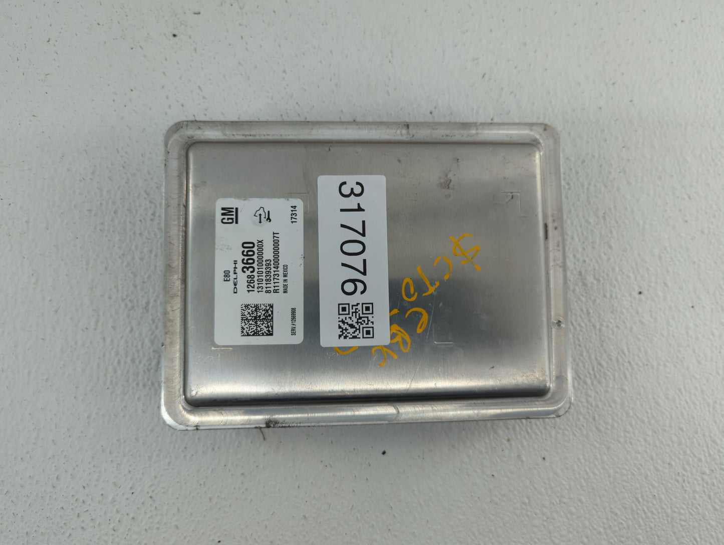 2017-2018 Chevrolet Cruze PCM Engine Control Computer ECU ECM PCU OEM P/N:12692812 12687467, 12696201 Fits Fits 2017 2018 20