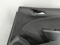2018 Chevrolet Cruze Rear Right Passenger Interior Door Panel Trim Black - Oemusedautoparts1.com